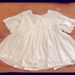 Cat and Jack Eyelet Blouse